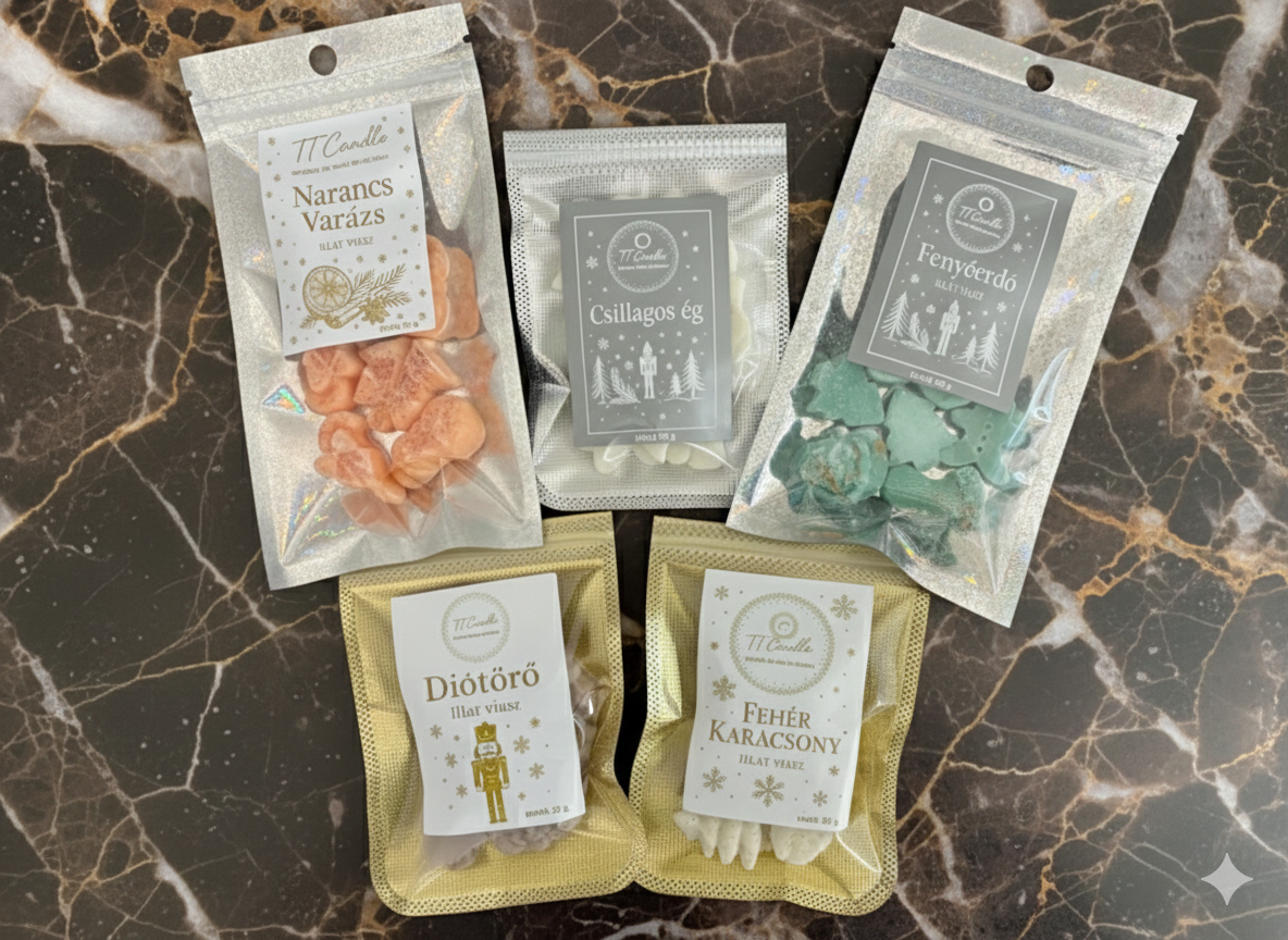 Luxury Wax Melts illatviasz Christmas Box