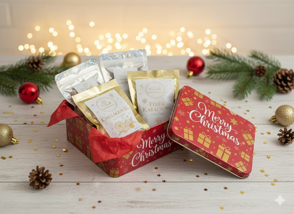 Luxury Wax Melts illatviasz Christmas Box