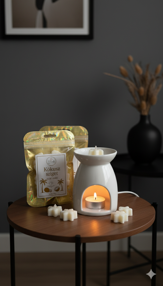 Luxury Wax Melts illatviasz - Kókusz sziget