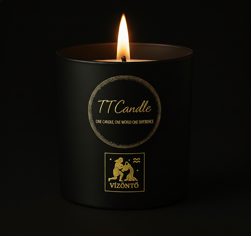 Vízöntő – Férfi illatgyertya